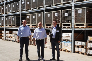  BFT editor-in-chief Silvio Schade (right) recently visited the company based in the Hesse town of Waldeck 