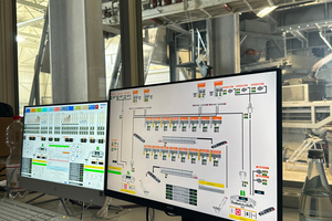  The batching plants are equipped with an advanced control system developed in-house 