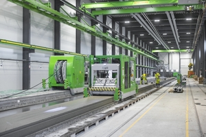  Moderne automatisierte Produktionstechnologien - z.B. im Fertigteilwerk Contiga Bergen - können helfen, Materialverluste bei der Fertigteilproduktion zu reduzieren 