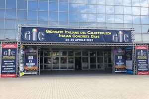  Die fünfte Ausgabe von „GIC - Die italienischen Beton Tage“, Ausstellung und Kon-ferenz für die Betonindustrie, findet in Piacenza (Italien) vom 18 bis zum 20. April 2024 stattwww.gic-expo.it 