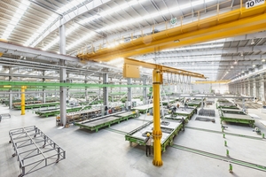  Elematic built the world’s largest precast factory in Bismayah, Iraq, according to the supplier 