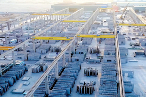  View of Abu Dhabi Precast yard 