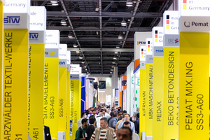  Die Big 5 Global empfing über 81,000 hochkarätige Besucher aus 166 Ländern, hier beispielhaft im deutschen Pavillon 