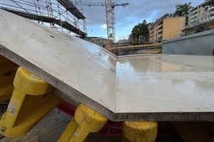  Preparation of the formwork tables 
