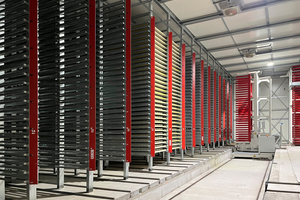  ... it consists of 14 rack bays with 30 levels and is designed for an overall capacity of 6,300 pallets 