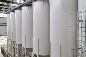  Kurz Silosysteme supplied 15 silos for aggregates and three silos for binders  