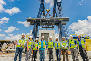  Members of Mascotte City staff turned out for this precast factory tour, an introduction to the new Construction technology 