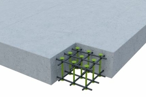  Querkraftbewehrung in schlanken Decken mit PSB® Doppelkopfankern 