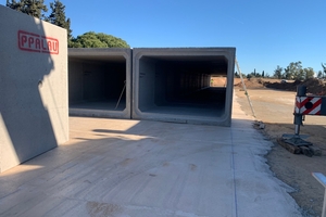  Installation of a stormwater drainage channel using reinforced concrete box culverts from TPPalau  