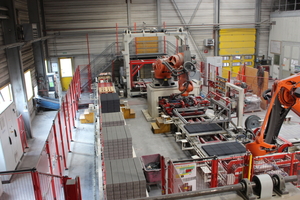 View to the new production facility at Creabeton Matériaux AG in the Swiss municipality of Lyss 