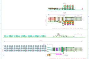  Installation layout – comparison of AKK with a conventional system 