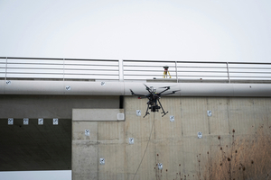  Fig. 1: Structural inspection by drone flight 