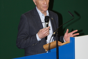  Prof. Andreas Ottl, Dean of the Faculty of Civil Engineering during welcoming of participants in the conference 