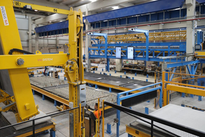  The pallet circulation system was equipped with automated machinery and the integrated software made by Progress Group  