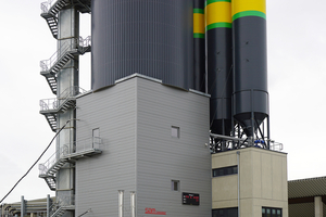  As early as 2020/21, Frischbeton Eberle invested in a stationary SBM Towermix concrete mixing plant at the Meckenbeuren site 