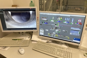  The control system of the mixing plant 