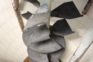  View of the interior of Cone Mixer KKM1500/2250 