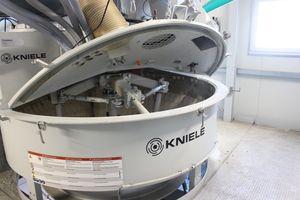  The Kniele Cone Mixer KKM1500/2250 is the central element of modernized production engineering at Profilbeton KKM1500/2250 