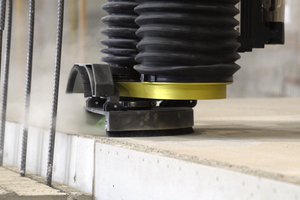  Die Scan+Grind Roboter-Beton-Schleifanlage von Accell im Einsatz 