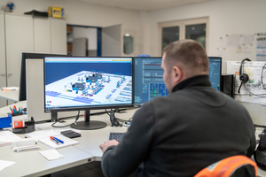 The steelbos software suite makes it possible to organize the entire production process more efficiently and to manage and monitor it from anywhere  