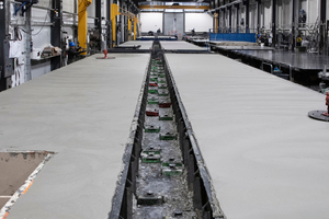  Freshly produced concrete elements 
