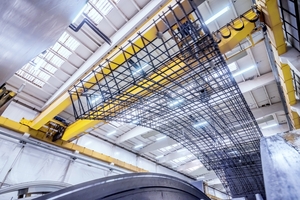  Complete reinforcement cages for tunnel segments can be manufactured with the machines made by Progress Group in a fully automated process  