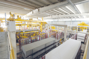  View inside a Masa AAC Production Plant 