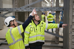  Tobias Rönje, CEO of Byggelement (left), and Carl Rülcker, Chairman and CEO of Peab Byggsystem AB  