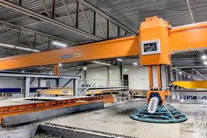 For a smooth concrete surface, the freshly poured and compacted concrete must be scraped off using the smoothing equipment  