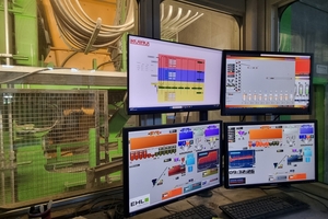  Centralised control of the dosing and mixing plant via the Sauter s-mix process control system 