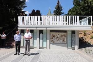  The new Porcelain Terrace was dedicated in the historic center of Meissen in Böttger Park  
