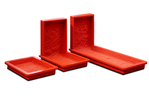  Textured polyurethane form liners are available in a variety of styles; they are designed specifically for the easyblock EPS (polystyrene) molds  