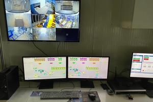  View into the control center of OL-Trans in the Mrzezino factory 