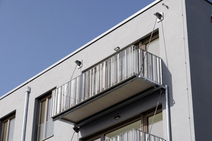 Um Einsatz von Beton zu reduzieren, setzten die Beteiligten bei einem neu entstandenen Wohnquartier in Wangen bei den dünnen Balkonplatten Solidian Grid ein  