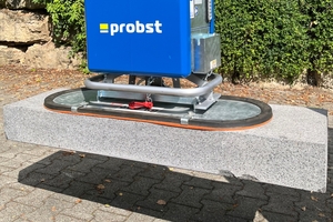  Probst GmbH was launching an innovative load-lifting device on the market just in time for the September trade fairs: The SM-1200 stone magnet. 