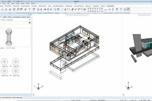  ALLPLAN 2025 bietet optimiertes Management und Handling von Einbauteilen  