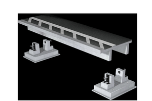  Abb. 1: Modulares System – bestehend aus Bahnsteigelement und Fundamenten 