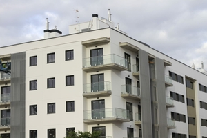  Fig. 09: Façade panels of solid concrete made by Pariente Ballesteros for a residential building with social housing in Sevilla 