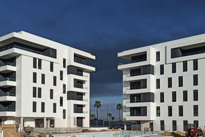  Fig. 07: Precast façade panels from Hermanos Quijada S.L. for the real estate project 87 apartments – Portia in Dos Hermanas (Sevilla) 