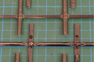  Abb. 2: Oberflächenbeschaffenheit der Carbonbewehrung vor dem Auslagern in Hydrophobierungsmitteln  