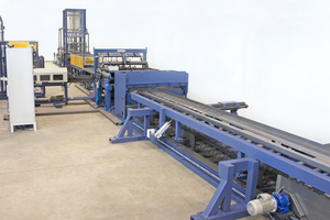 Mesh welding line of the “PLR Compact” series 