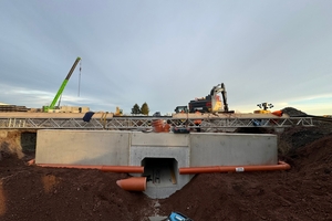  The structure was erected with precast reinforced concrete frame members instead of by in-situ construction  