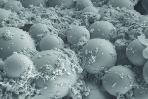  The Ecosphere technology from Maxit uses microscopically small hollow glass spheres as aggregate. They are also successfully used in the new infra-lightweight concrete 