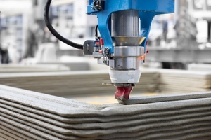  With the new “Maxit ecoprint ILB” infra-lightweight concrete, individual objects can be manufactured with 3D printing processes 