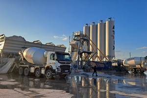  The Ammann Concrete-mixing plant CBS 120 SL Elba 