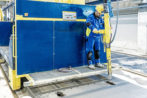  The concrete aspirator is used primarily for extracting concrete from block-outs and openings  