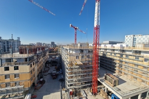  One element allowing fast construction is overlapping of the construction phases  
