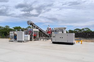  A manufacturer of concrete products located in Zimbabwe has decided to use a block making machine and concrete mixing plant of Elkon 