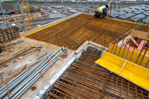  Most of the balconies in the corner areas were cast with in-situ concrete and connected with various types of Schöck Isokorb XT Q 