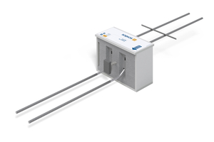  Isokorb XT Type QL with HTE-Compact pressure bearing and 120 mm insulation thickness is a loadbearing  element for shear force transmission 